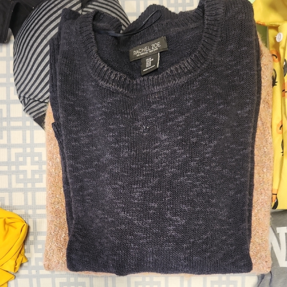 Rachel Zoe Navy Sweater
